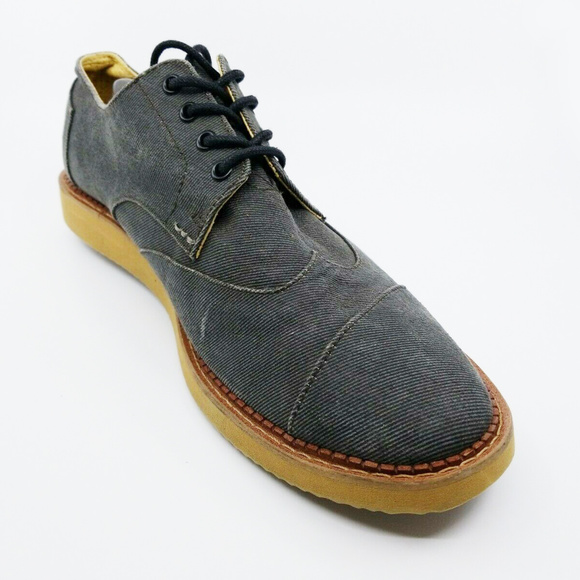 toms brogue ash aviator twill